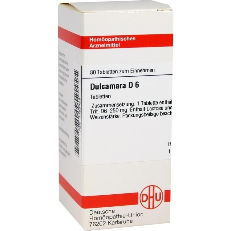 DULCAMARA D 6 Tabletten 80 St