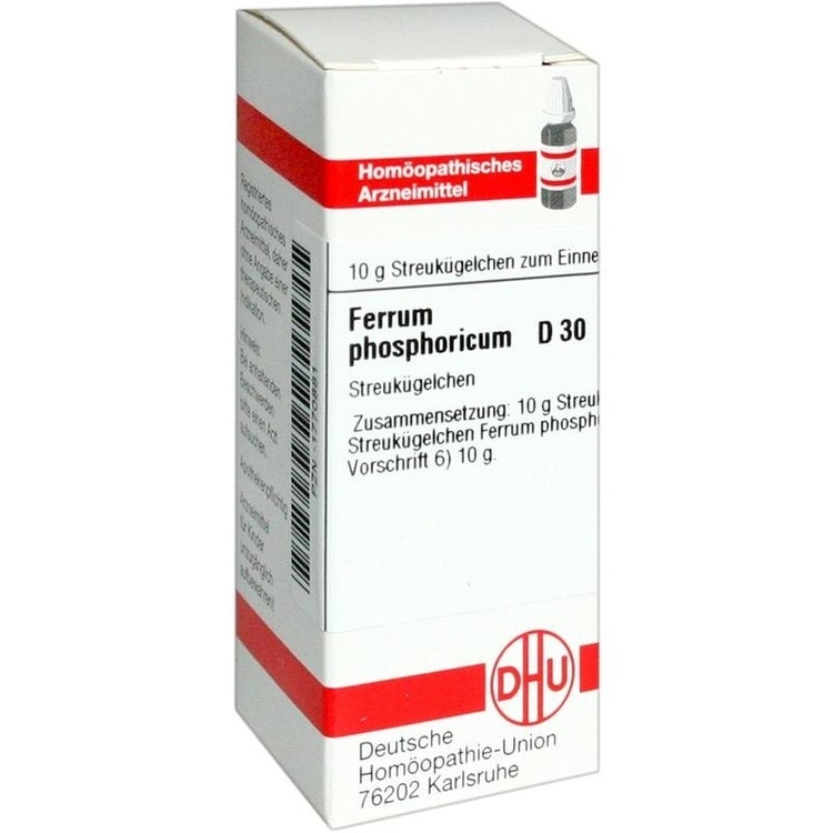 FERRUM PHOSPHORICUM D 30 Globuli 10 g