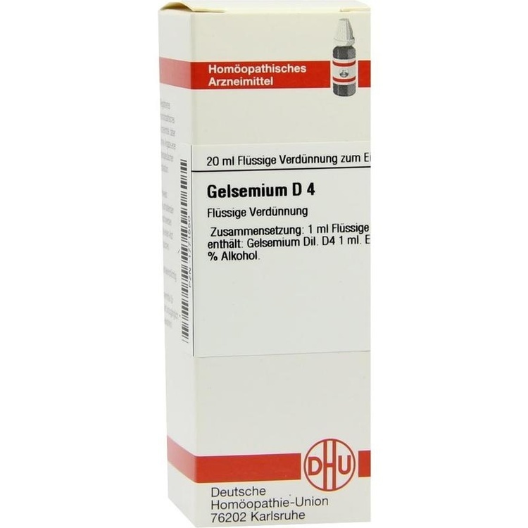 GELSEMIUM D 4 Dilution 20 ml