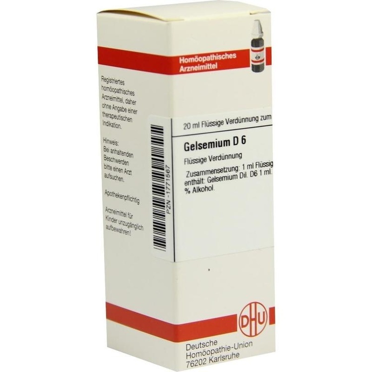 GELSEMIUM D 6 Dilution 20 ml