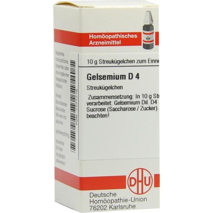 GELSEMIUM D 4 Globuli 10 g