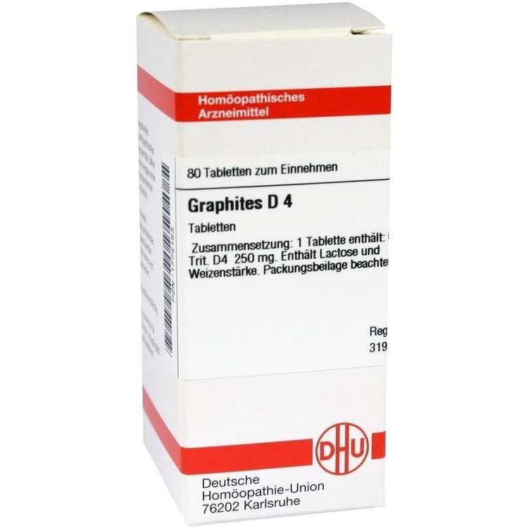 GRAPHITES D 4 Tabletten 80 St