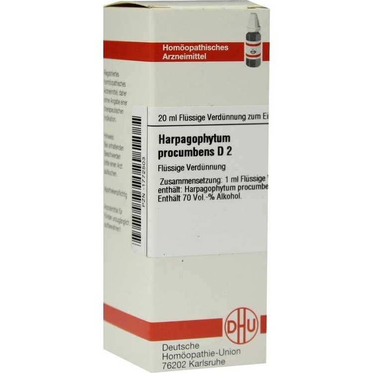 HARPAGOPHYTUM PROCUMBENS D 2 Dilution 20 ml