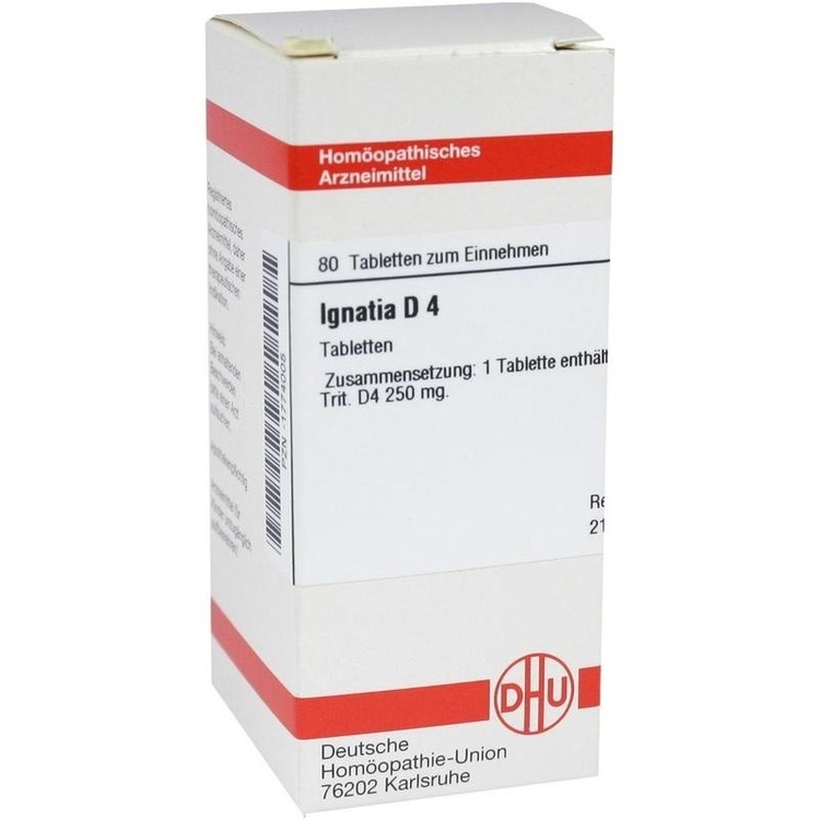 IGNATIA D 4 Tabletten 80 St