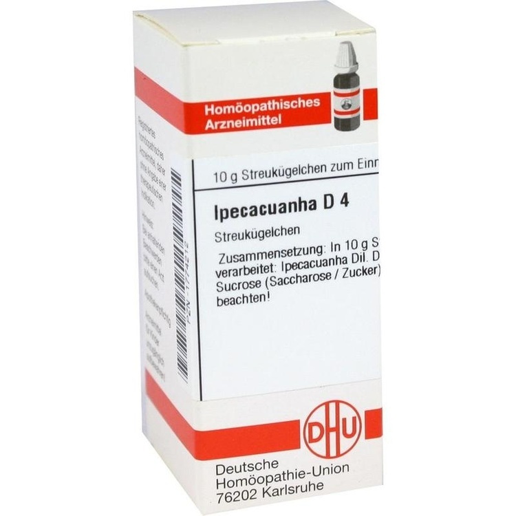 IPECACUANHA D 4 Globuli 10 g