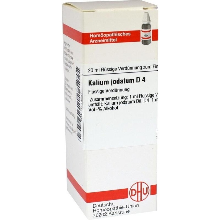 KALIUM JODATUM D 4 Dilution 20 ml