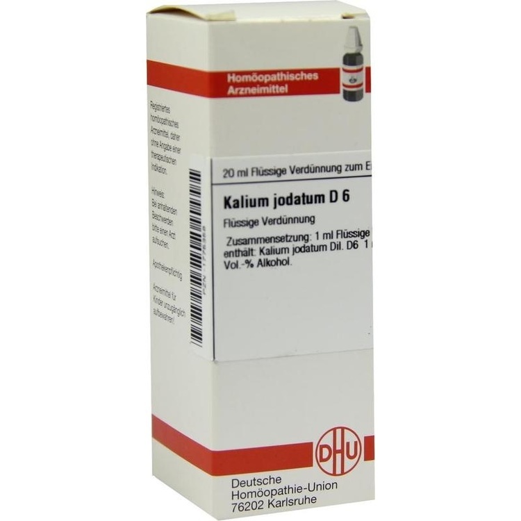 KALIUM JODATUM D 6 Dilution 20 ml