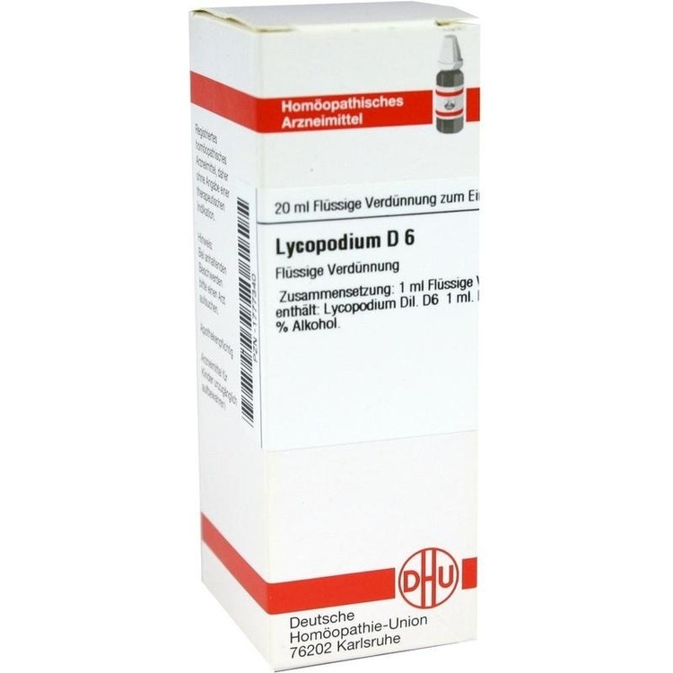 LYCOPODIUM D 6 Dilution 20 ml