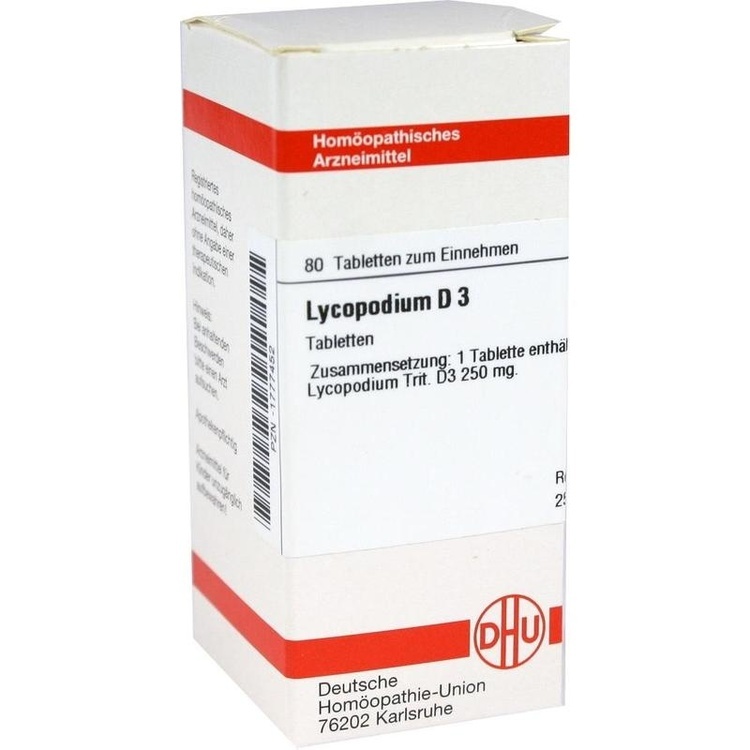 LYCOPODIUM D 3 Tabletten 80 St