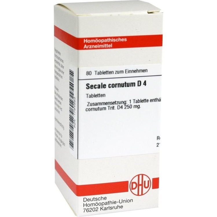 SECALE CORNUTUM D 4 Tabletten 80 St