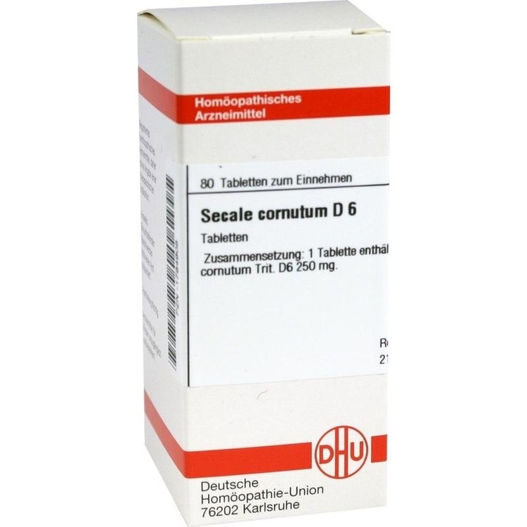 SECALE CORNUTUM D 6 Tabletten 80 St