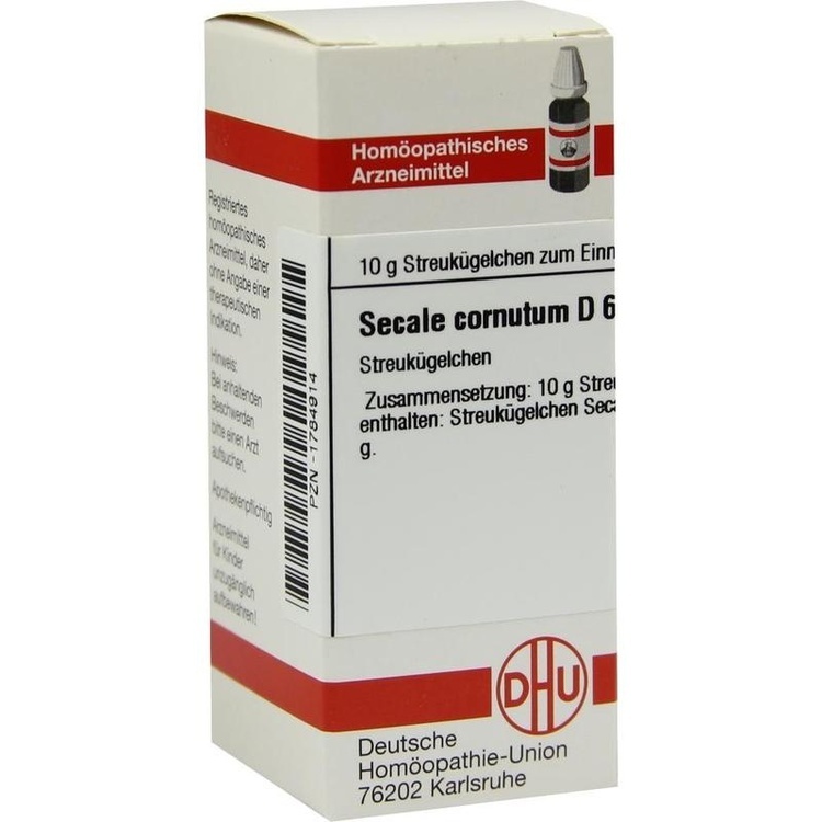 SECALE CORNUTUM D 6 Globuli 10 g