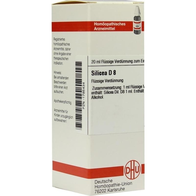 SILICEA D 8 Dilution 20 ml