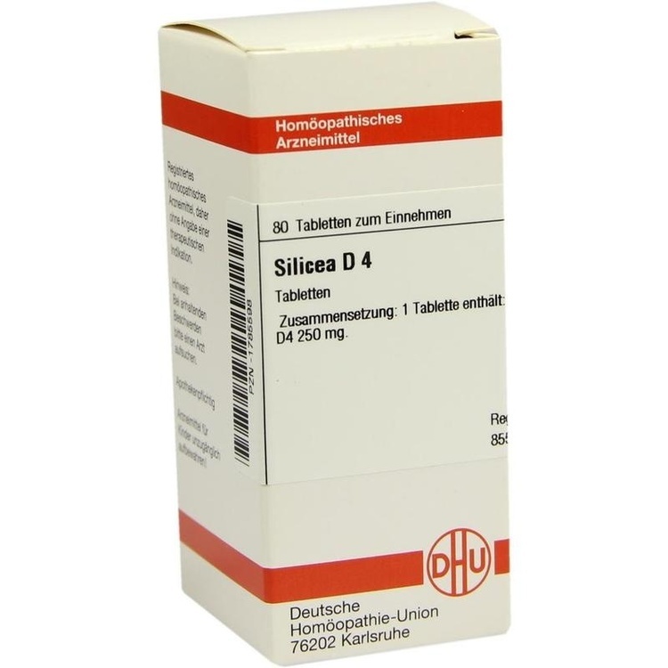 SILICEA D 4 Tabletten 80 St