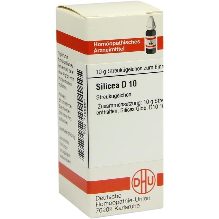 SILICEA D 10 Globuli 10 g