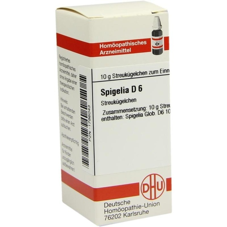 SPIGELIA D 6 Globuli 10 g