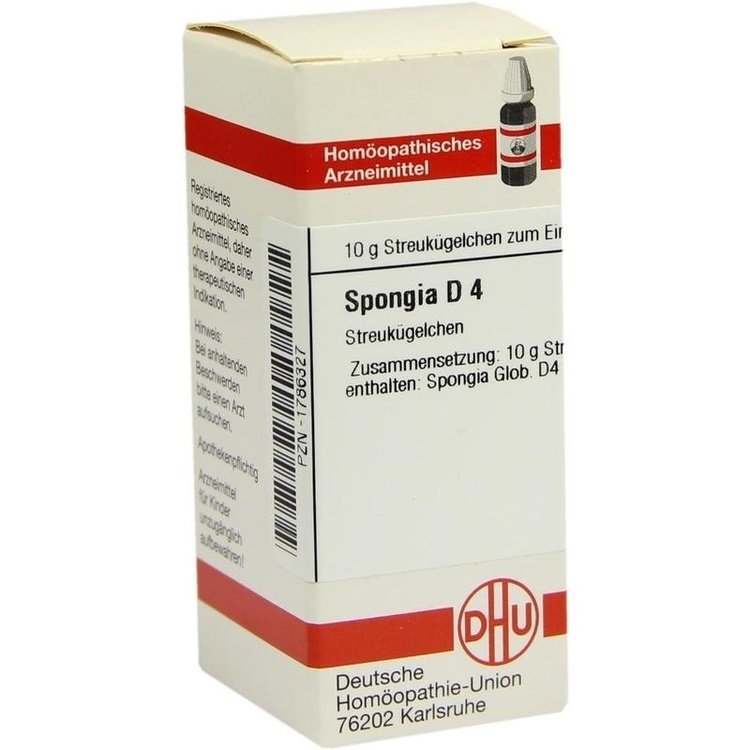 SPONGIA D 4 Globuli 10 g