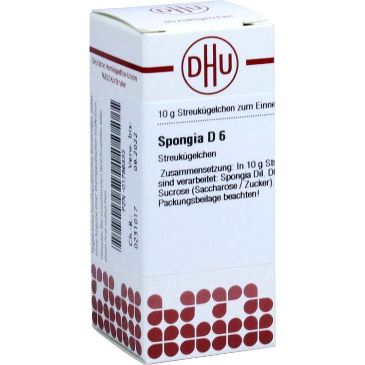 SPONGIA D 6 Globuli 10 g