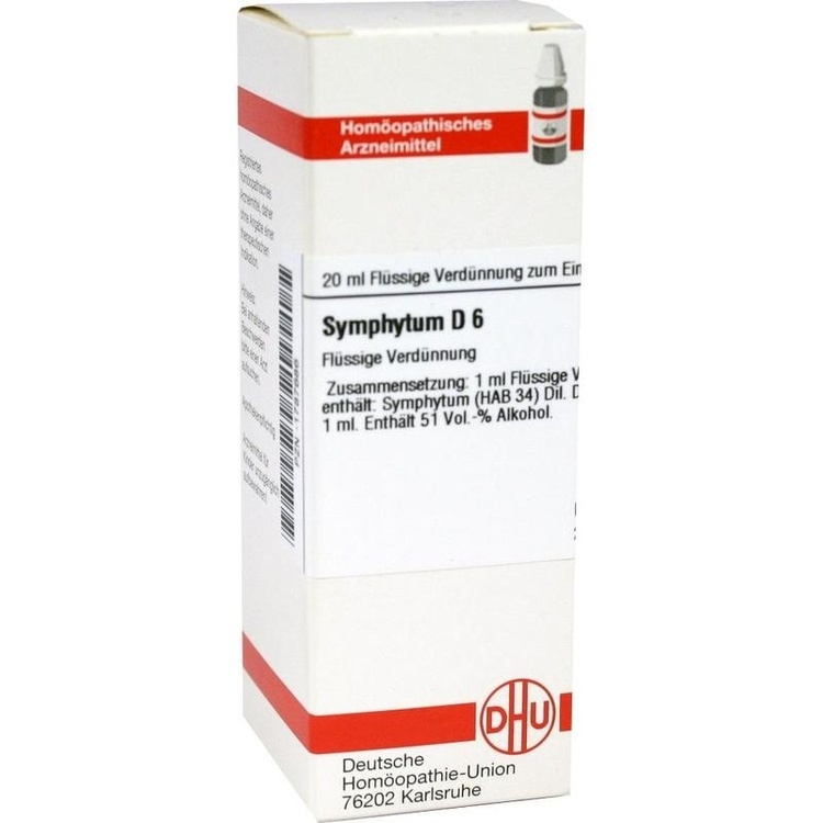 SYMPHYTUM D 6 Dilution 20 ml