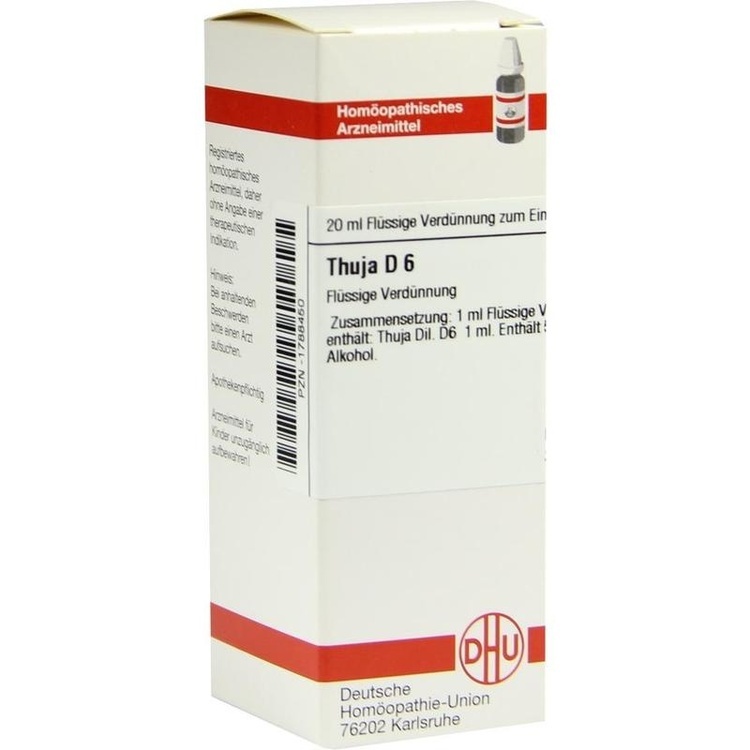 THUJA D 6 Dilution 20 ml