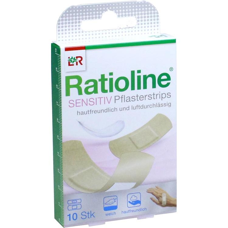 RATIOLINE sensitive Pflasterstrips in 2 Größen 10 St