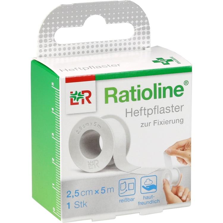 RATIOLINE acute Heftpflaster 2,5 cmx5 m 1 St