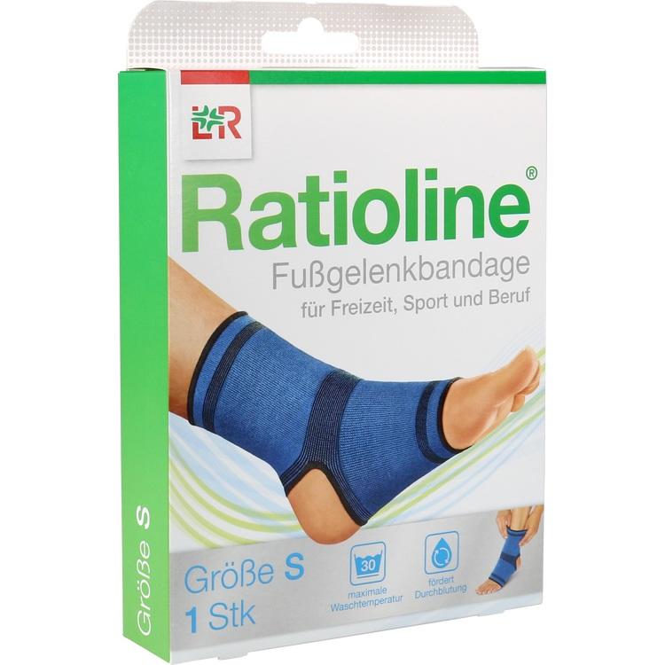 RATIOLINE active Fußgelenkbandage Gr.S 1 St