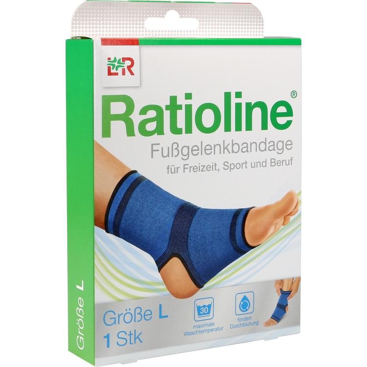 RATIOLINE active Fußgelenkbandage Gr.L 1 St