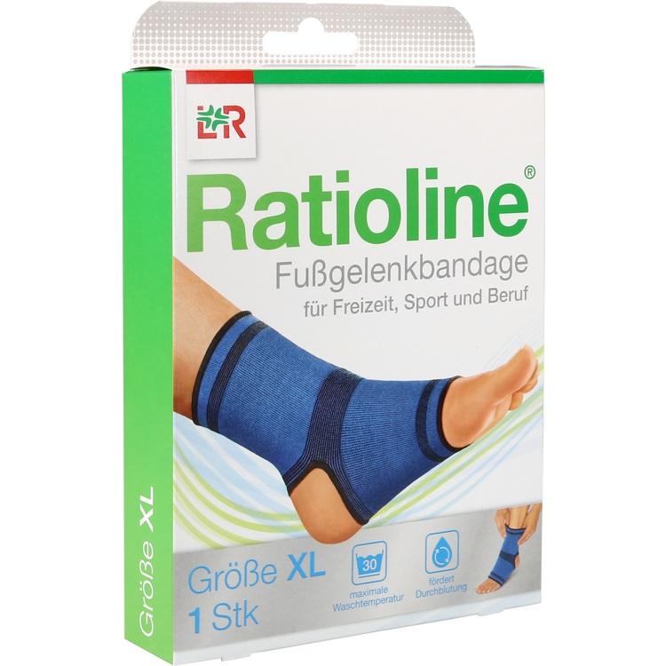 RATIOLINE active Fußgelenkbandage Gr.XL 1 St