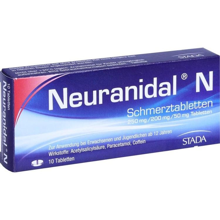 NEURANIDAL N Tabletten 10 St