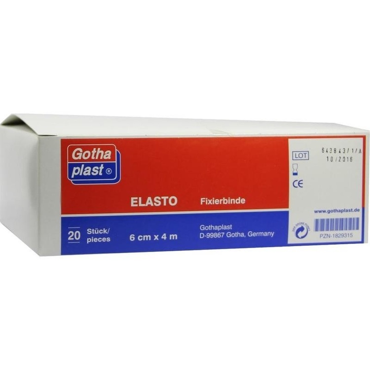 GOTHAPLAST Elasto Fixierbind.6 cmx4 m 20 St