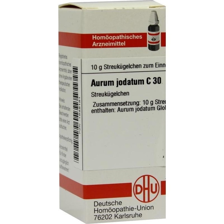 AURUM JODATUM C 30 Globuli 10 g