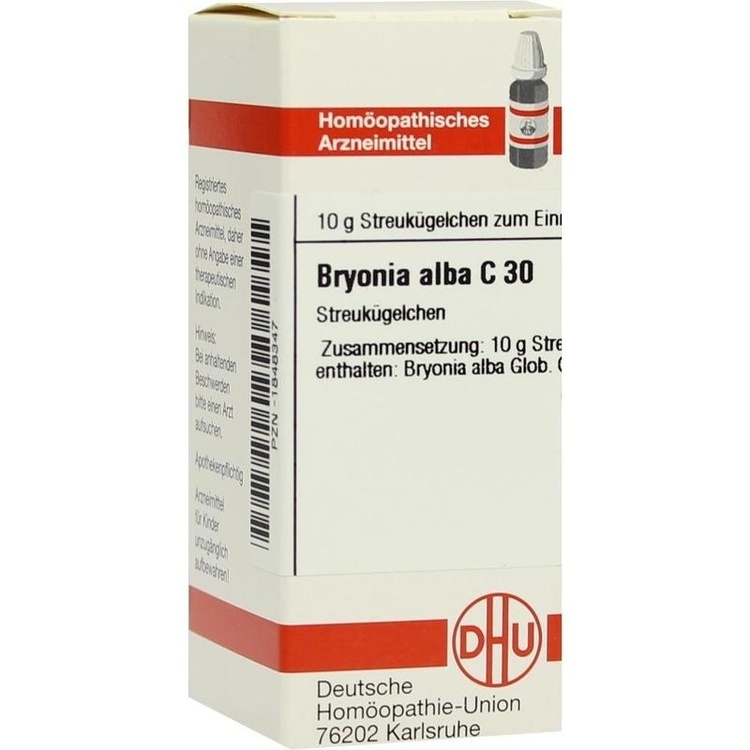 BRYONIA ALBA C 30 Globuli 10 g