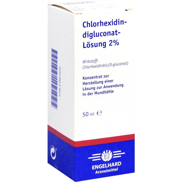 CHLORHEXIDINDIGLUCONAT Lösung 2% Konzentrat 50 ml