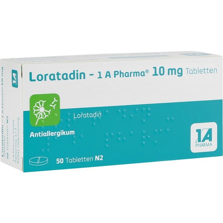 LORATADIN-1A Pharma Tabletten 50 St