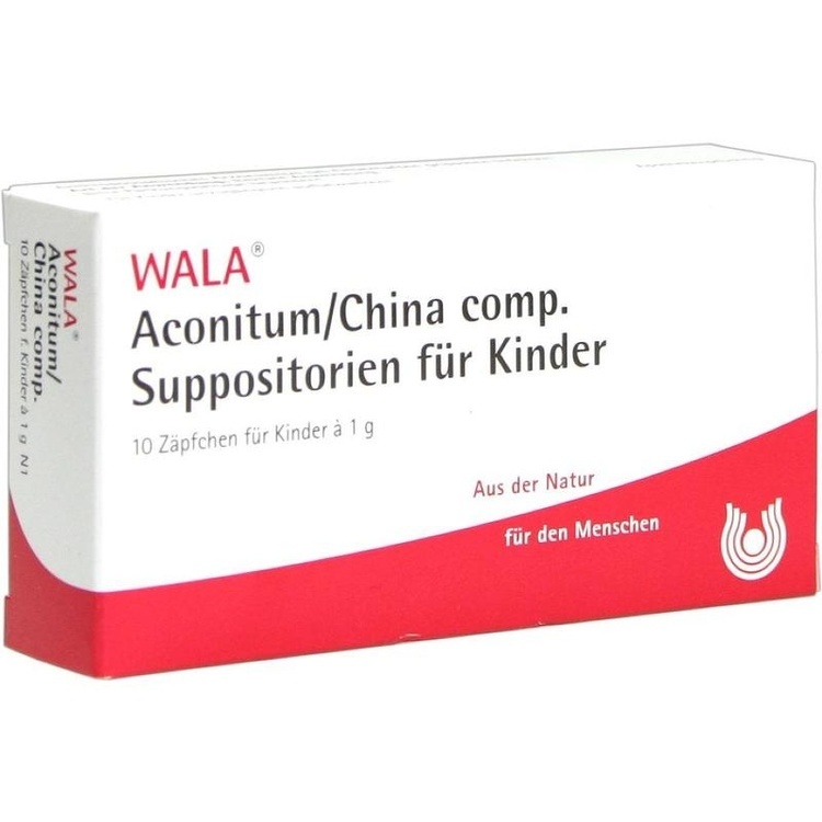 ACONITUM/CHINA comp.Kindersuppositorien 10X1 g