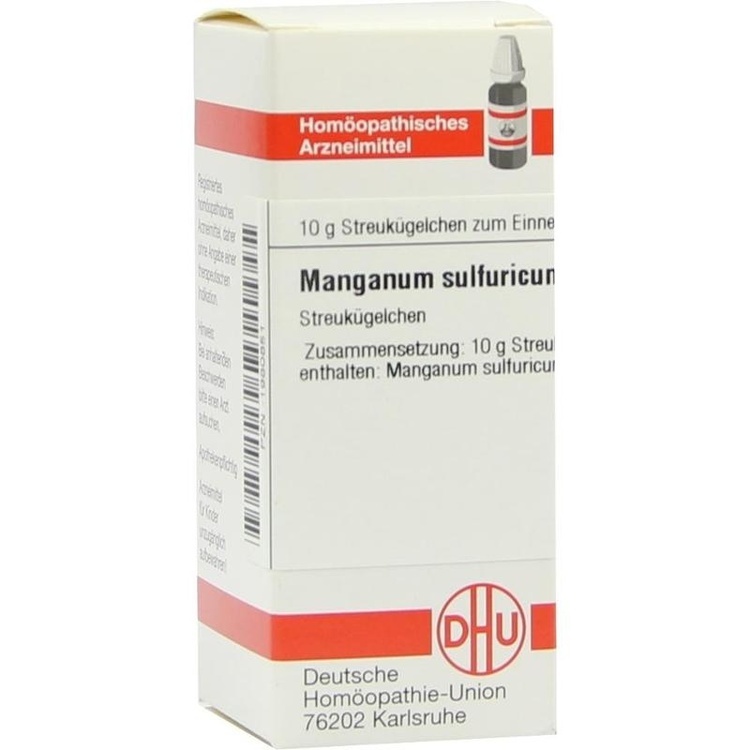 MANGANUM SULFURICUM D 6 Globuli 10 g