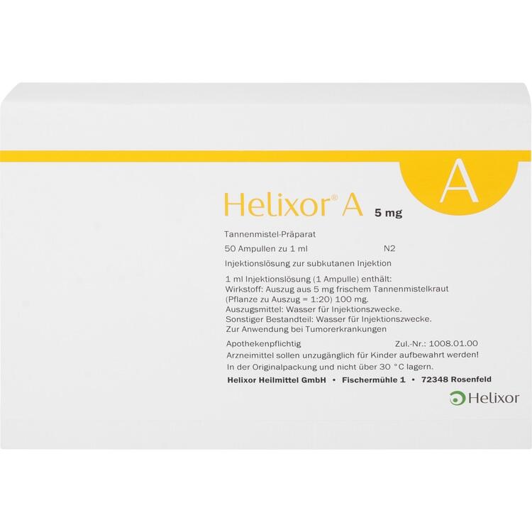 HELIXOR A Ampullen 5 mg 50 St