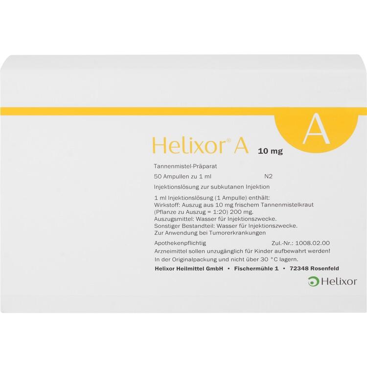 HELIXOR A Ampullen 10 mg 50 St
