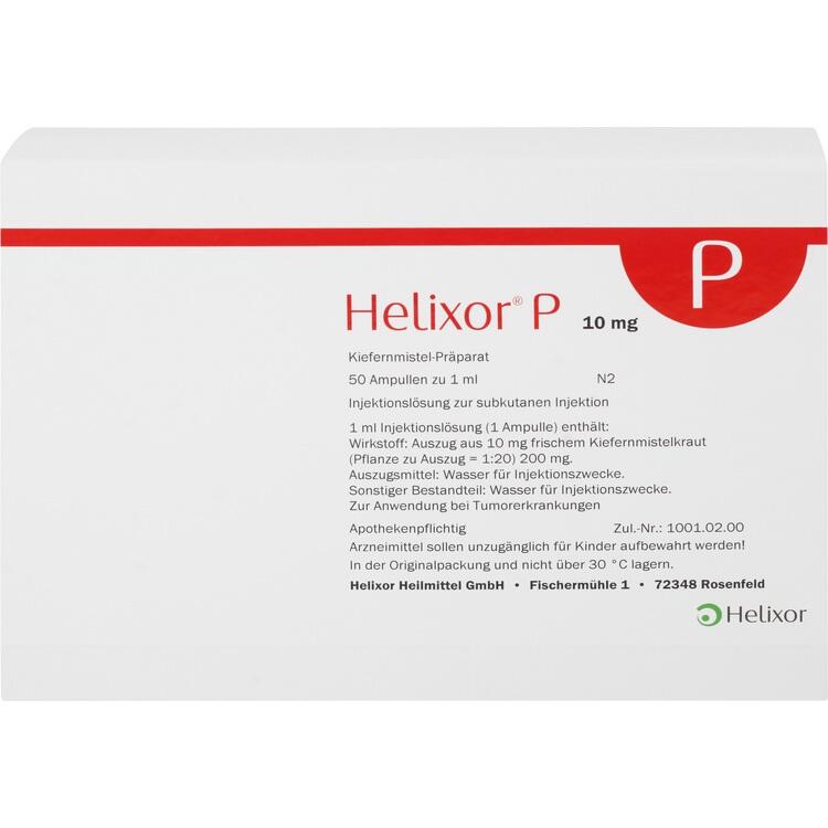 HELIXOR P Ampullen 10 mg 50 St