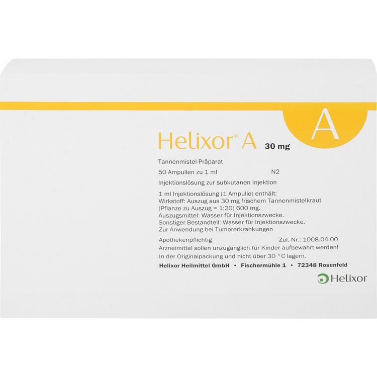 HELIXOR A Ampullen 30 mg 50 St