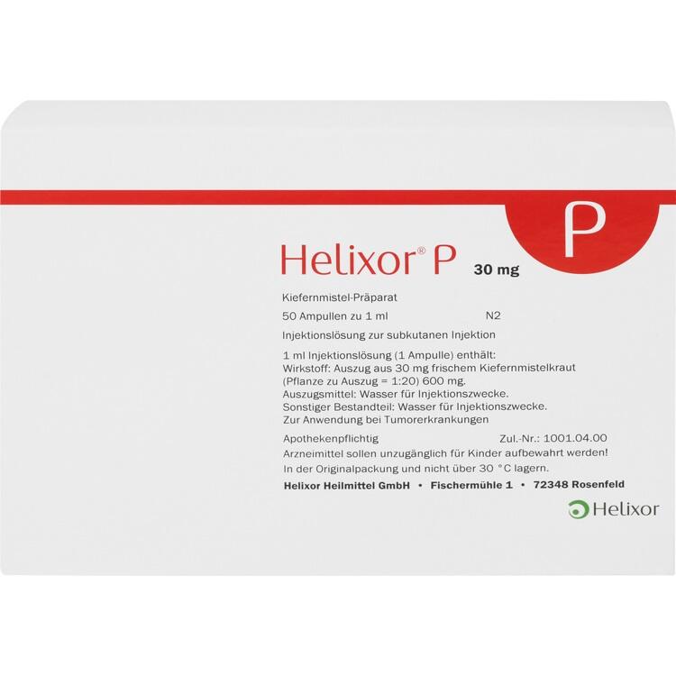 HELIXOR P Ampullen 30 mg 50 St