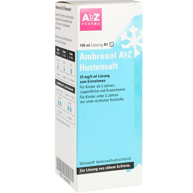 AMBROXOL AbZ Hustensaft 15 mg/5 ml 100 ml