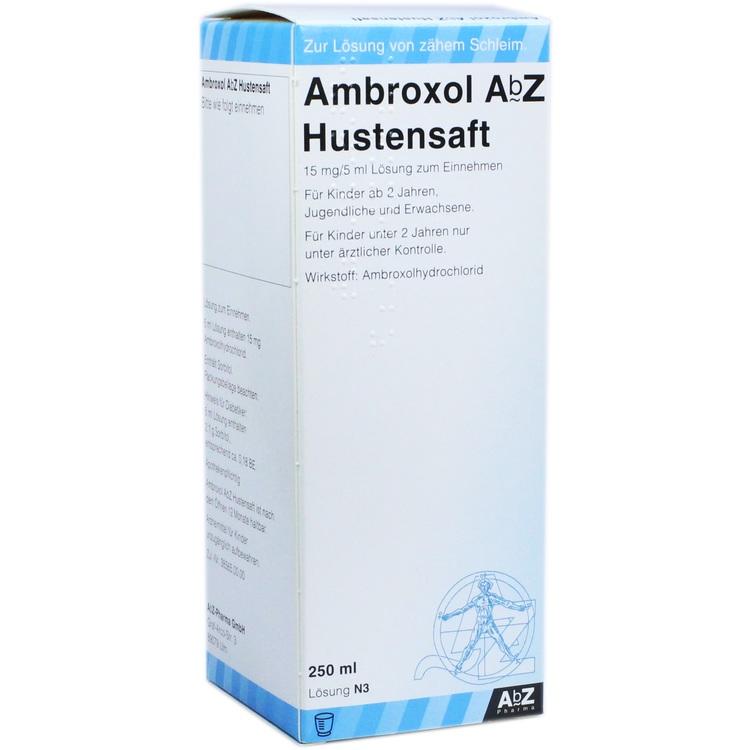 AMBROXOL AbZ Hustensaft 15 mg/5 ml 250 ml