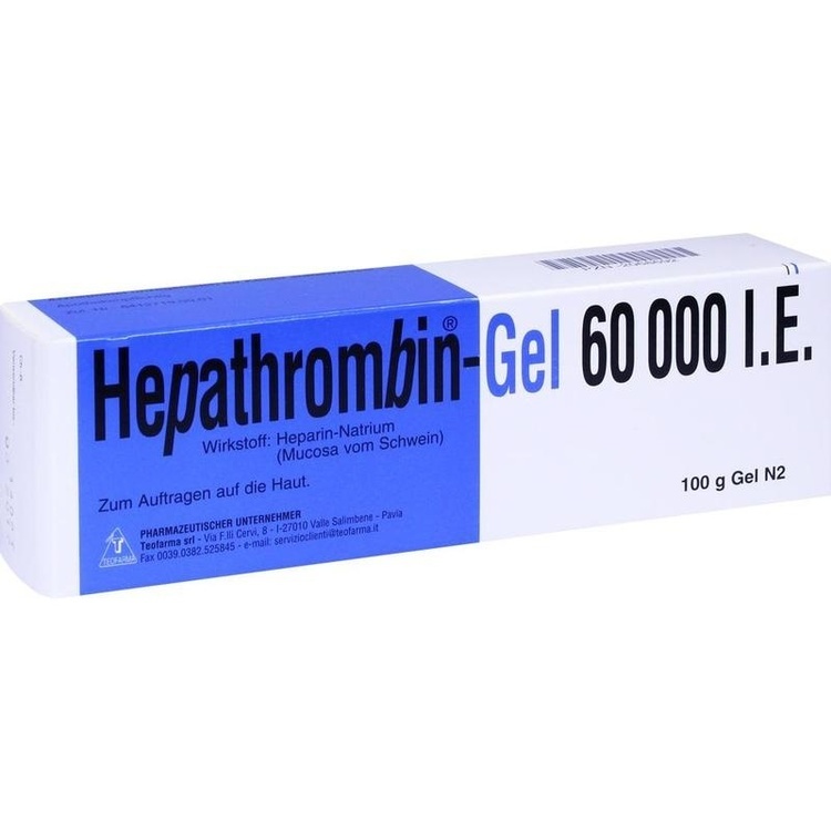 HEPATHROMBIN 60.000 Gel 100 g