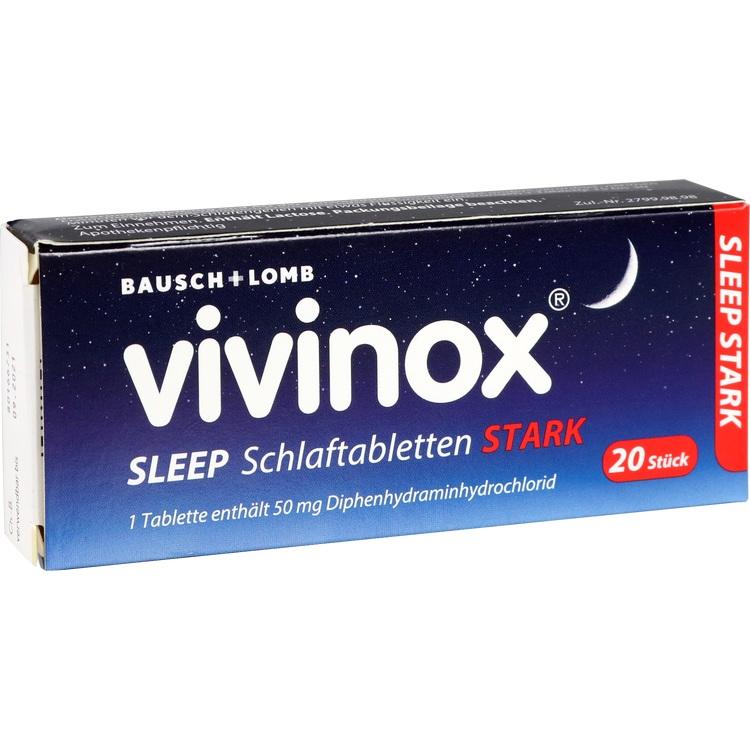 VIVINOX Sleep Schlaftabletten stark 20 St