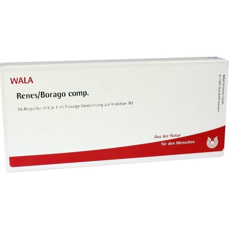 RENES/BORAGO comp.Ampullen 10X1 ml