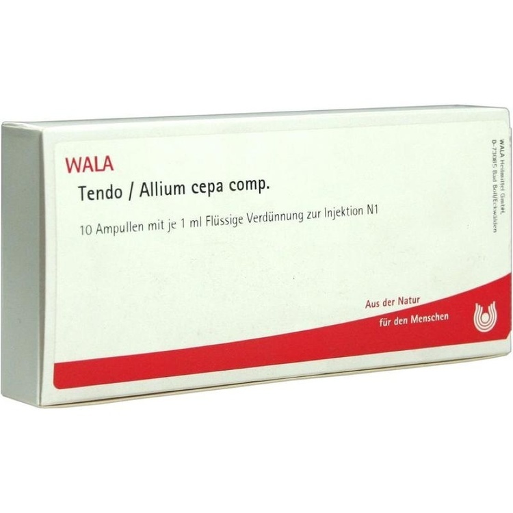 TENDO/ALLIUM cepa comp.Ampullen 10X1 ml