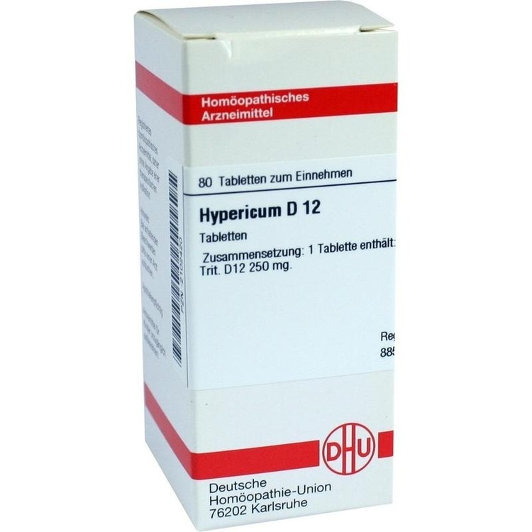 HYPERICUM D 12 Tabletten 80 St