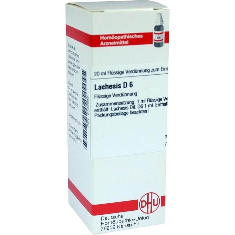 LACHESIS D 6 Dilution 20 ml